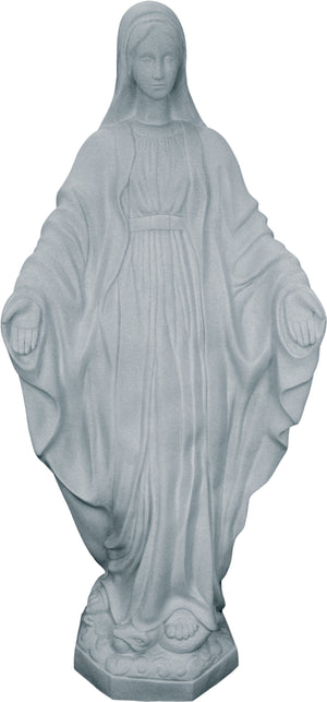 Plastic Our Lady of Grace Statue - 32 inch