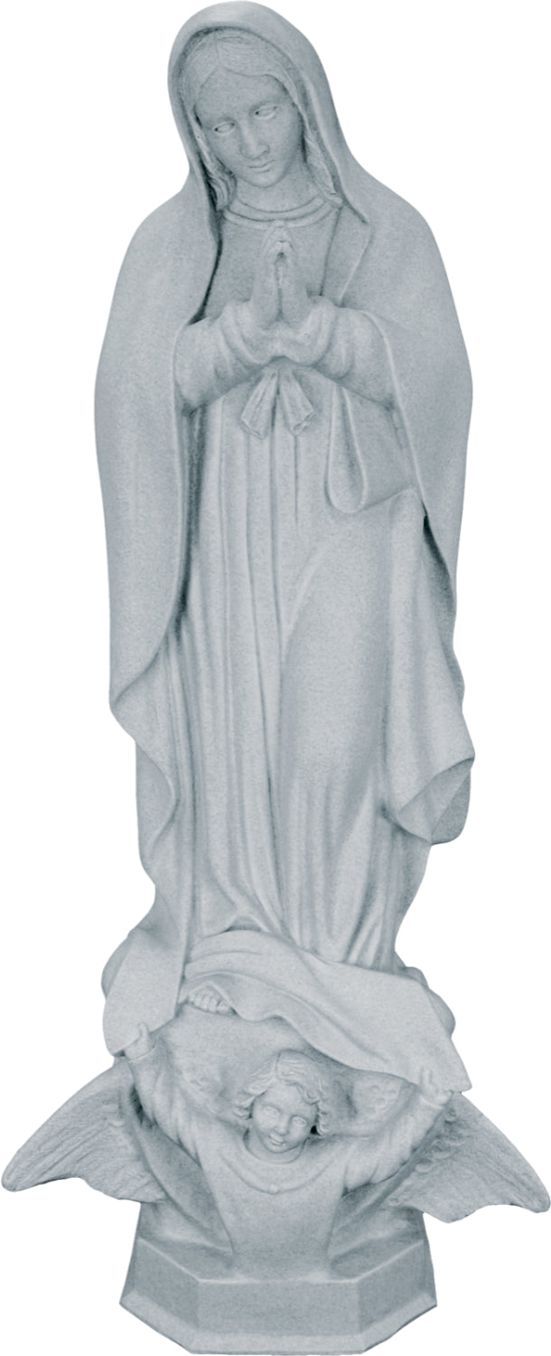 Plastic Our Lady of Guadalupe Statue - 24