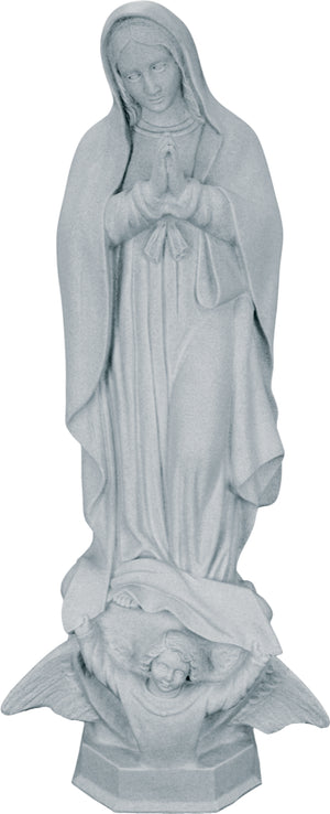 Plastic Our Lady of Guadalupe Statue - 24