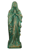 Plastic Our Lady of Lourdes Statue - 24 inch