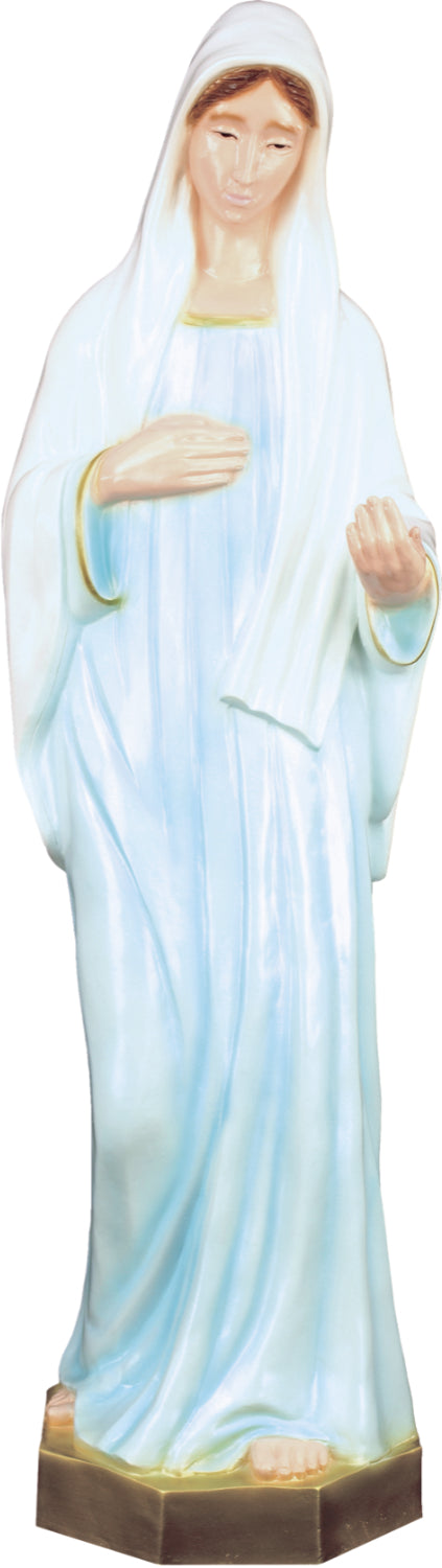 Plastic Our Lady of Medjugorje Statue - 24 inch