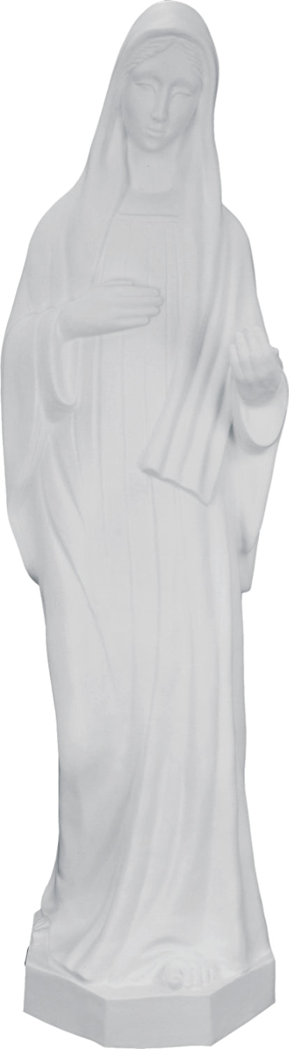 Plastic Our Lady of Medjugorje Statue - 24 inch