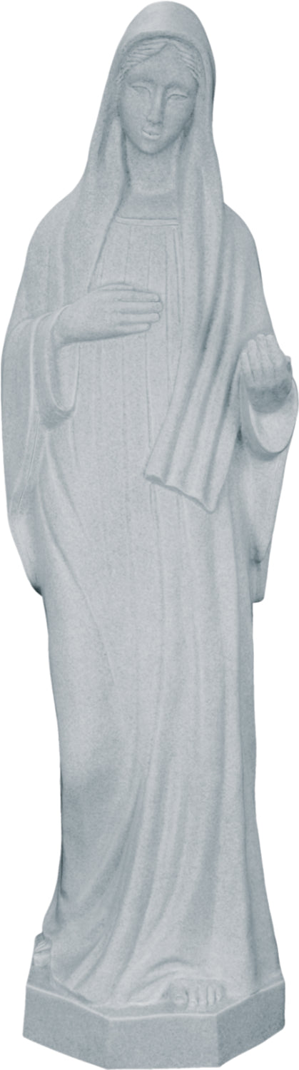 Plastic Our Lady of Medjugorje Statue - 24 inch