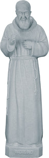 Plastic Padre Pio Statue - 24 inch