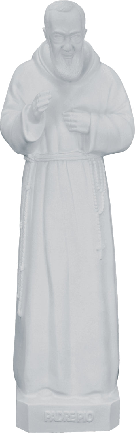 Plastic Padre Pio Statue - 24 inch