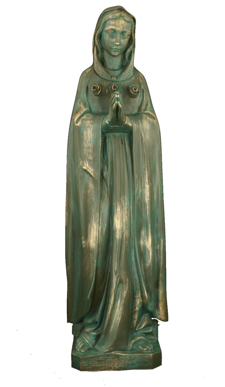 Plastic Rosa Mystica Statue - 24 inch