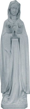 Plastic Rosa Mystica Statue - 24 inch