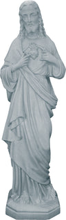 Sacred Heart of Jesus Plastic Statue - 32 inch