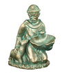 Saint Francis Bird Feeder Plastic Statue - 16 Inch