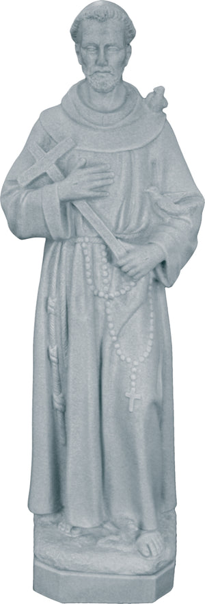 Saint Francis Plastic Statue - 24 inch
