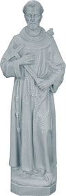 Saint Francis Plastic Statue - 24 inch