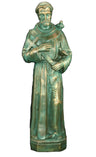 Saint Francis Plastic Statue - 32 inch