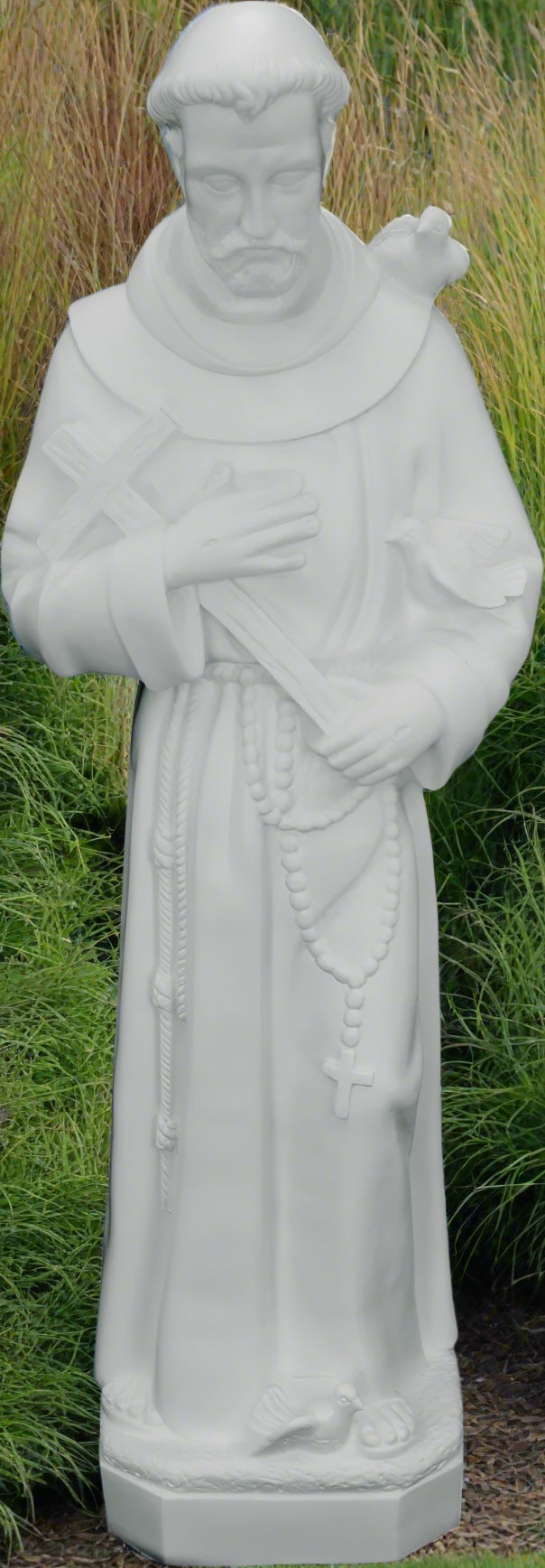 Saint Francis Plastic Statue - 32 inch