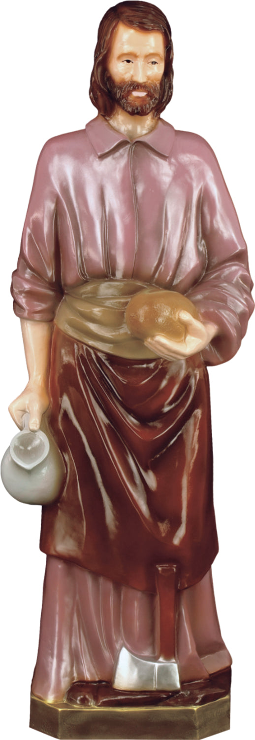 Saint Joseph the Worker Plastic Statue - 24 inch