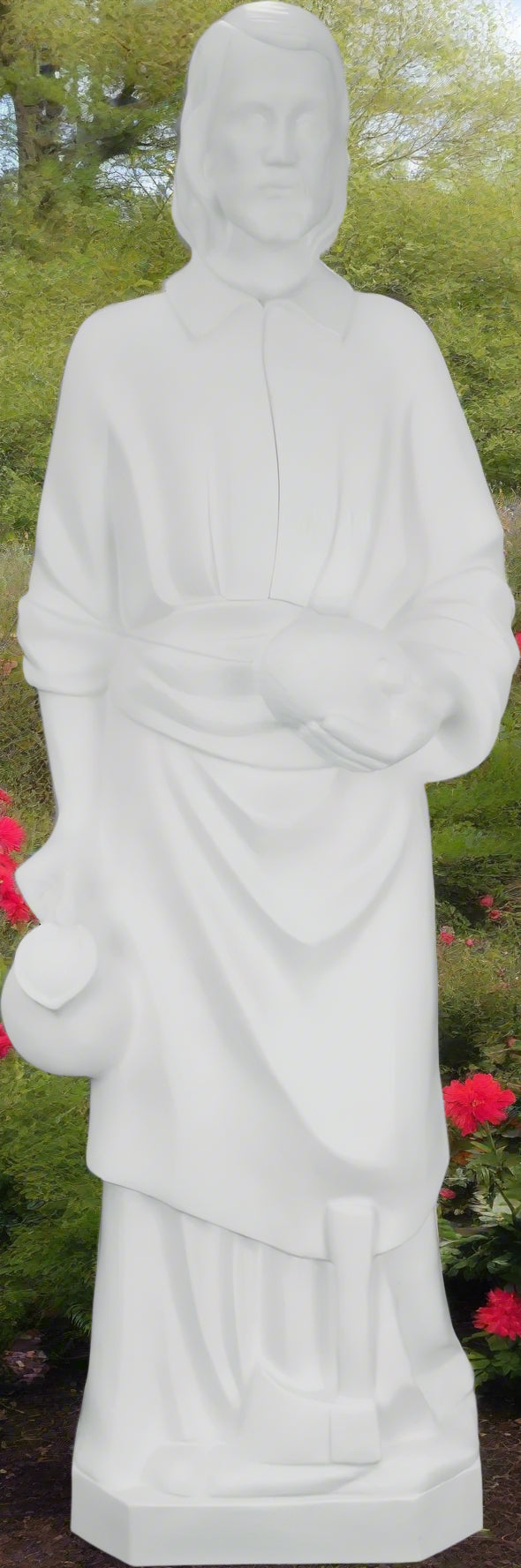 Saint Joseph the Worker Plastic Statue - 24 inch