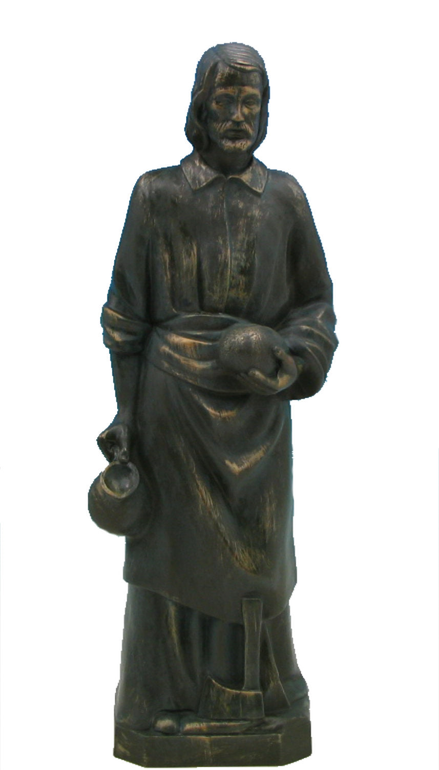 Saint Joseph the Worker Plastic Statue - 24 inch