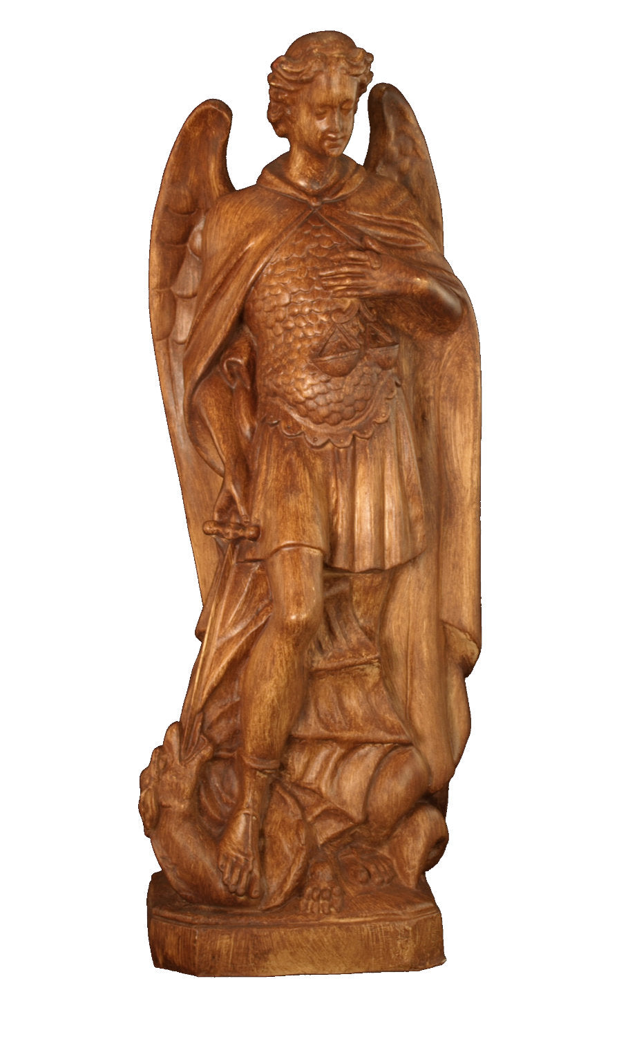 Saint Michael Plastic Statue - 24 inch