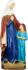 Saint Anne Plastic Statue - 24 inch