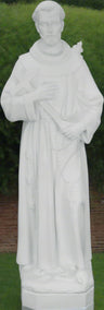 Saint Francis Plastic Statue - 24 inch