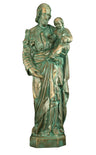 Saint Joseph & Child Plastic Statue - 24 inch