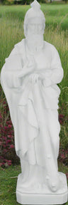 St. Jude Plastic Statue - 24 inch