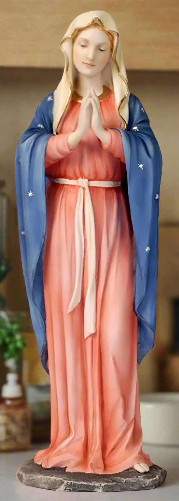 Praying Madonna Statue - 11.75 Inches