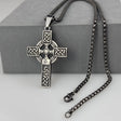 Titanium Steel Celtic Cross Necklace