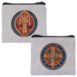 Hand Woven St. Benedict Rosary Case