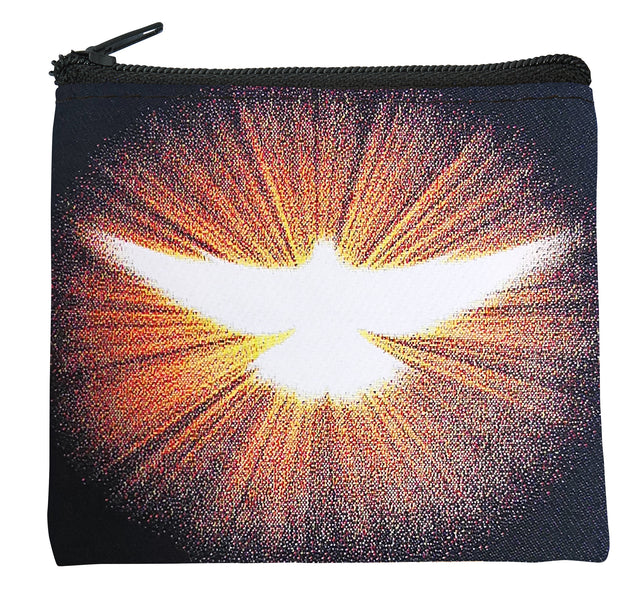 Hand Woven Holy Spirit Rosary Case