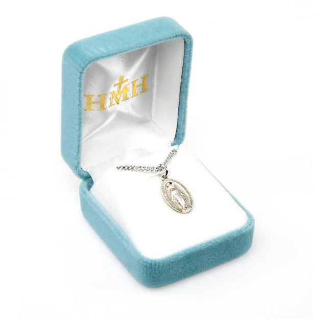 Smooth Border Miraculous Medal for Girls