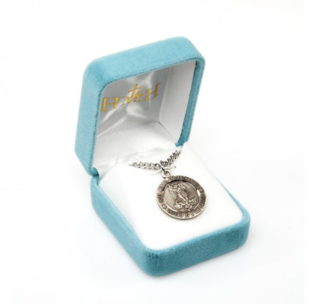 Defend Us in Battle Saint Michael Round Medal