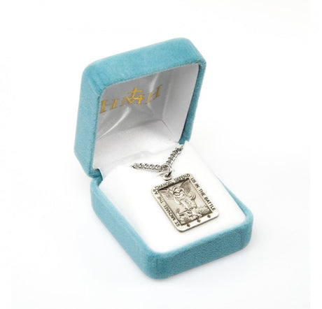 Saint Michael Square Medal for Men
