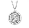 Plain Round St. Michael Medal for Women