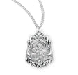 Saint Joseph Medal Necklace, Sterling Silver
