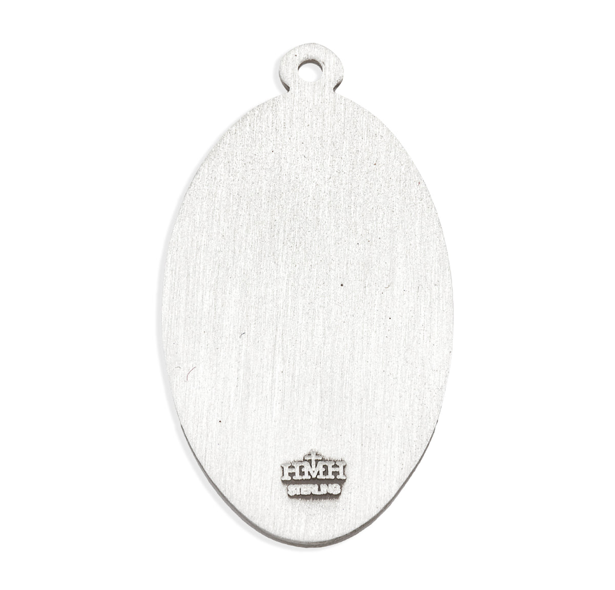 Saint Sebastian Military Medal Necklace, Sterling Silver