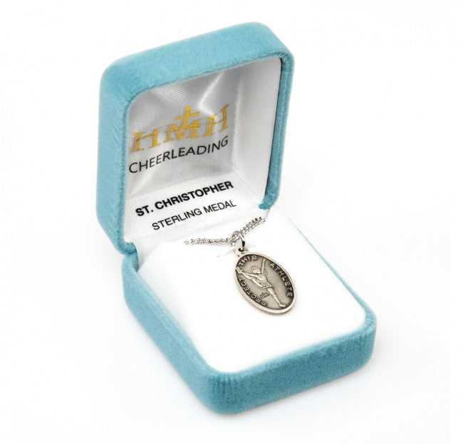 Saint Christopher Cheerleader Athlete Medal