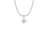 Angel Wing Birthstone Necklace