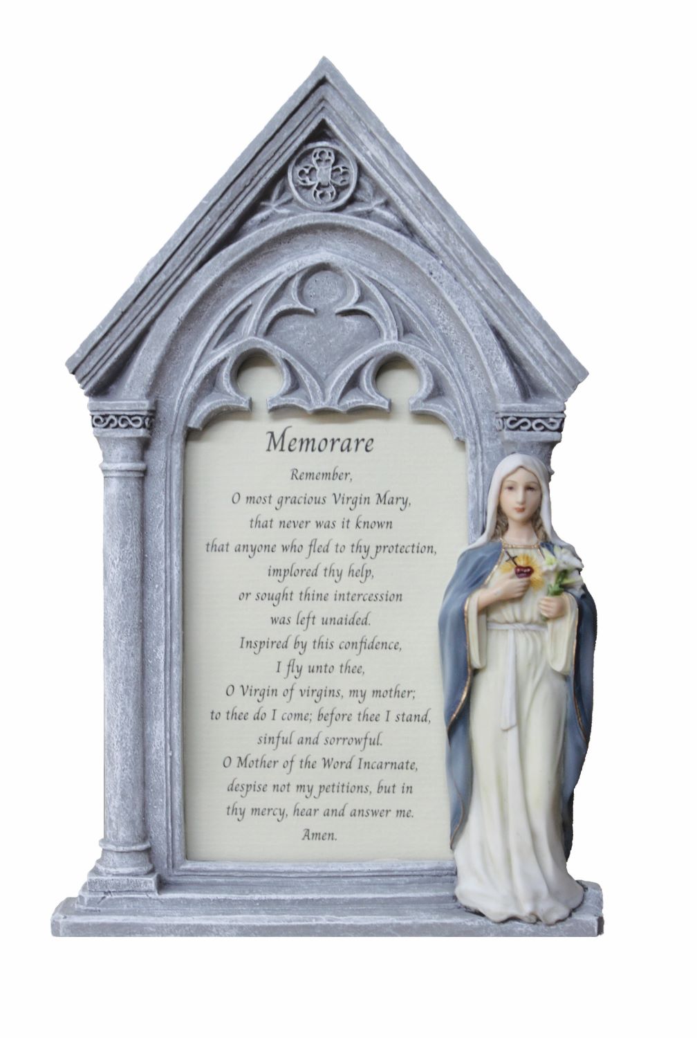 Immaculate Heart of Mary Prayer Photo Frame