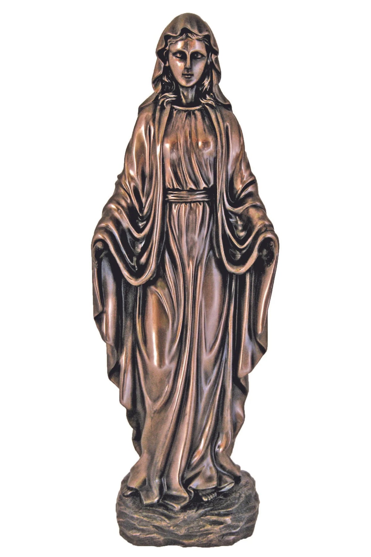 Our Lady of Grace 20" Cold Cast Bronze