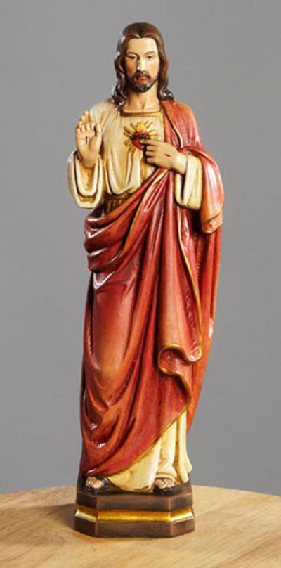 Sacred Heart of Jesus 12 inch statue