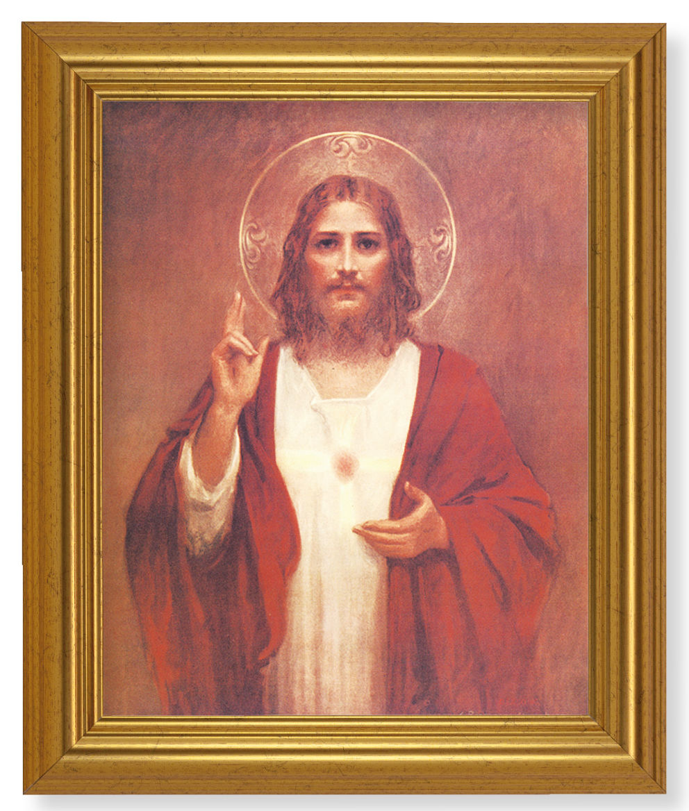Sacred Heart of Jesus 8x10 Framed Print Under Glass