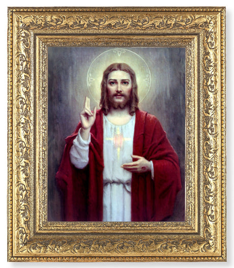 Sacred Heart of Jesus 8x10 Framed Print Under Glass