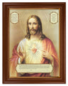 Sacred Heart of Jesus Enthronement Certificate Plaque 12x16 Framed Print Artboard