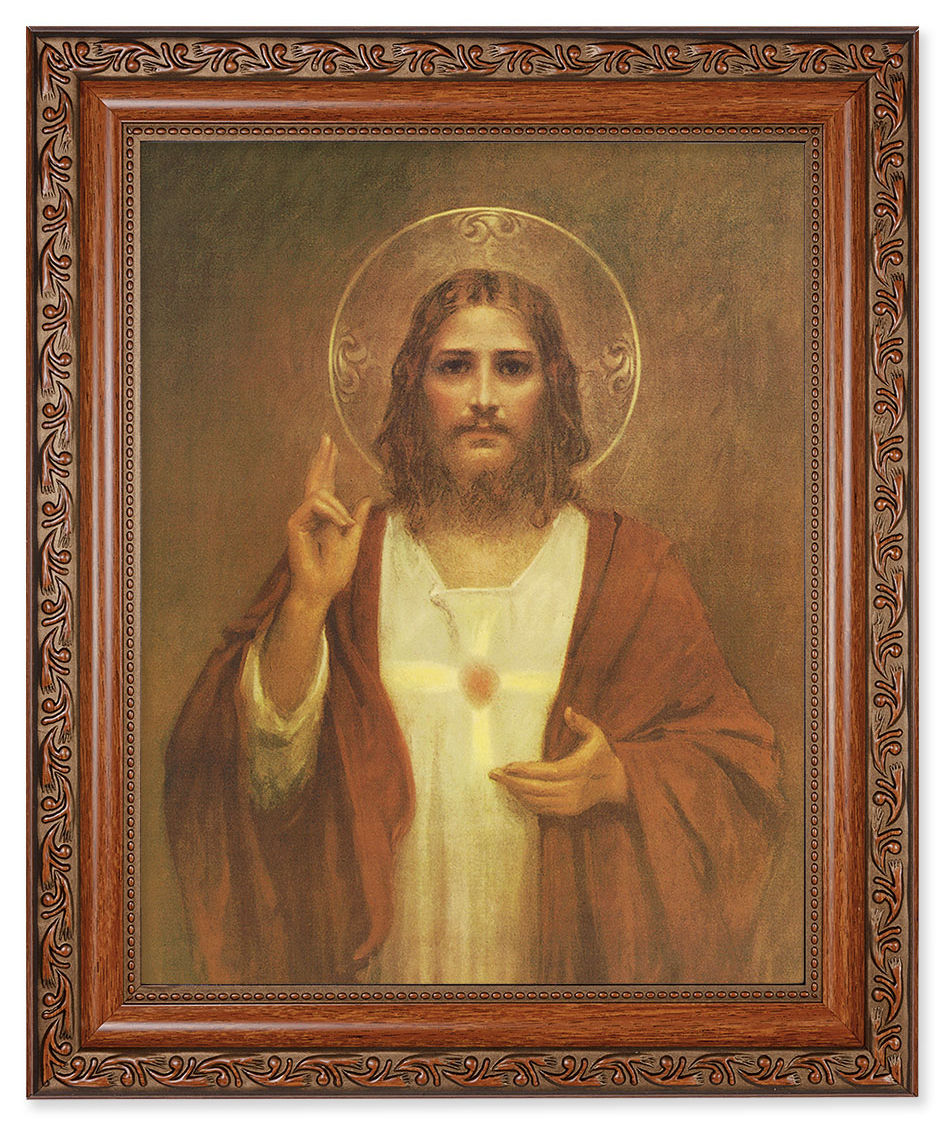 Sacred Heart of Jesus 8x10 Framed Print Under Glass