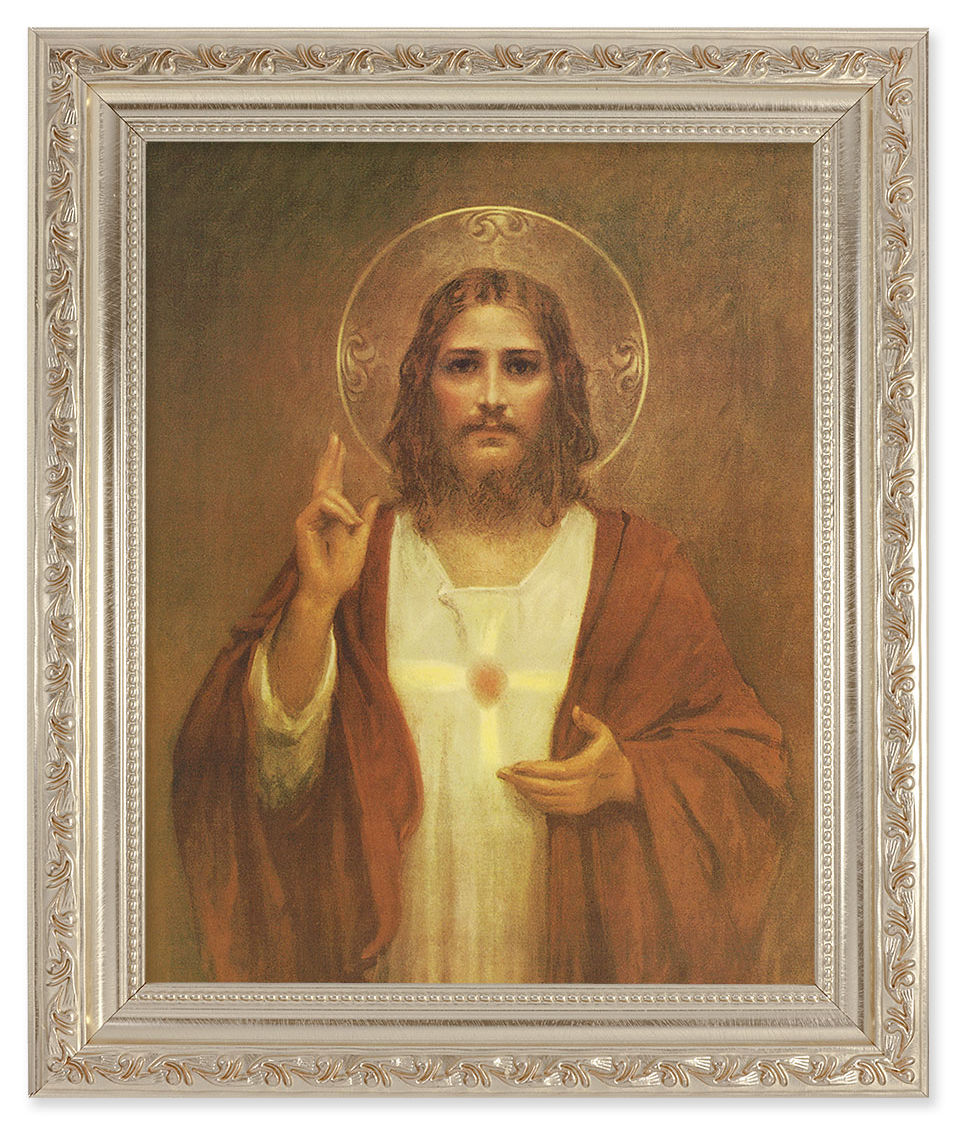 Sacred Heart of Jesus 8x10 Framed Print Under Glass