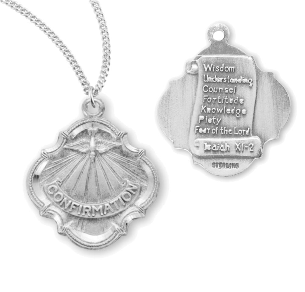 Seven Gifts of the Holy Spirit Confirmation Necklace