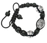 Soccer Bracelet with Saint Sebastian Medal