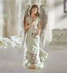 Somber Memorial Angel Figurine 8 Inch High