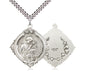 St Aloysius Sterling Silver Medal