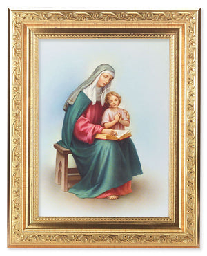 St. Anne and Mary 6x8 Print Under Glass